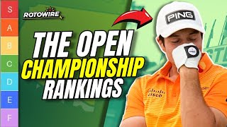 The British Open Golf 2023 Rankings, Tiers, Bold Predictions and Longshot Bets! PGA Golf