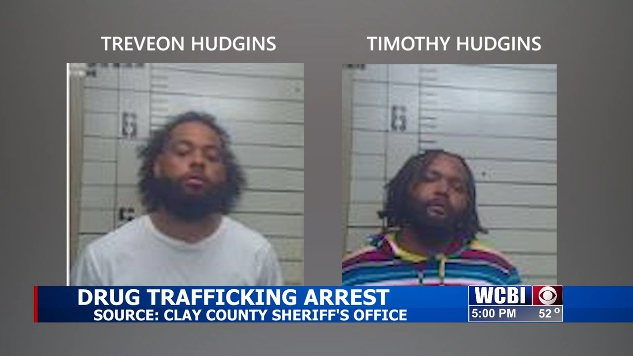 Two Columbus men face drug charges in Clay County - YouTube