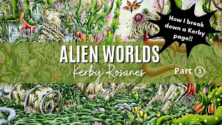 How to paint a Galaxy using gouache in Alien Worlds by Kerby Rosanes in  2023