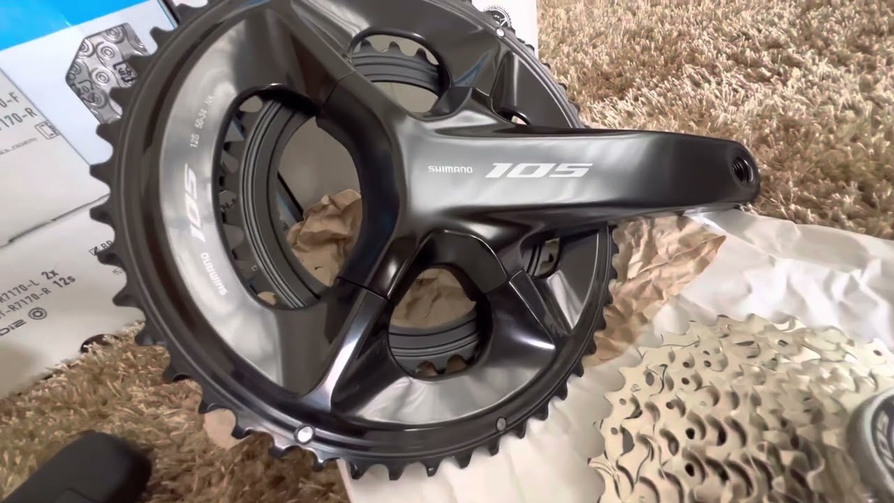 Cận cảnh bộ group mới nhất của hãng Shimano.lần đầu... - youtube