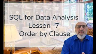 SQL for Data Analysis  - Lesson-7    Order by Clause in SQL || Urdu language