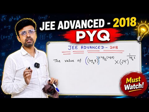JEE Advanced (PYQ) || The value of..... || Logarithm question 