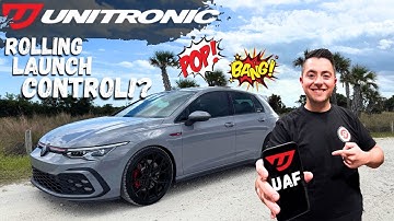 Testing Unitronic’s Advanced Features On My Mk8 GTI - Rolling Launch Control, Pops & Bangs + More!