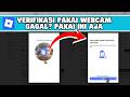 Tidak Bisa Verifikasi Umur di Laptop/Webcam PC? Pakai Cara Ini, Dijamin Bisa! (Roblox 2025)