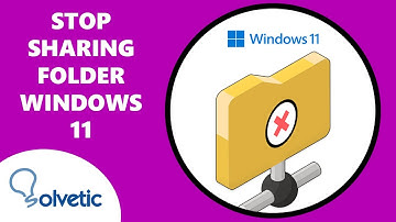 📁 ✋ How to Stop Sharing a Folder on Network Windows 11
