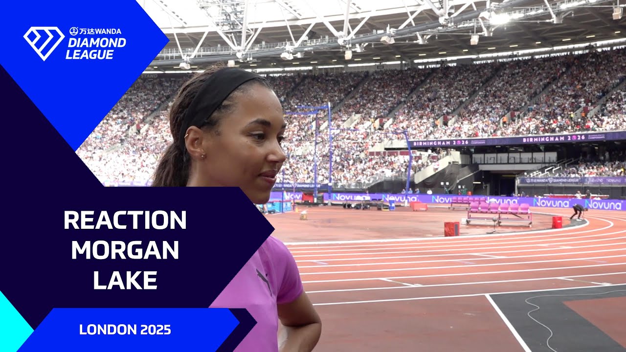 "My first ever DL win!" - Morgan Lake on home high jump victory in London - Wanda Diamond League