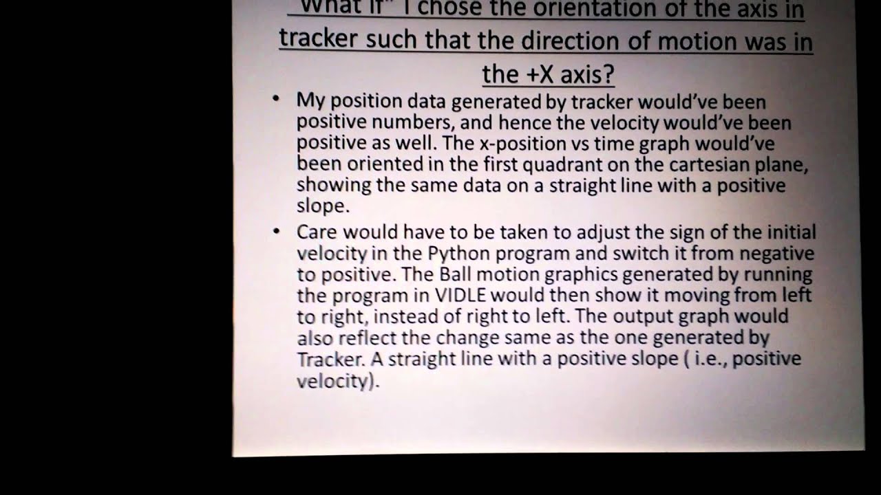 Constant Velocity Motion Lab using a black Squash ball GATech Physics