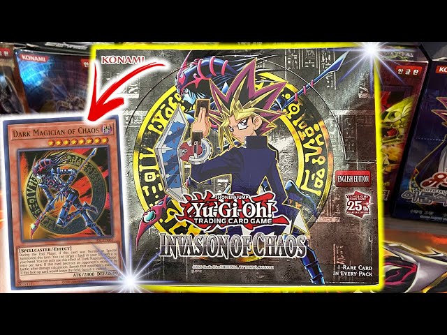 GODLY!* Yu-Gi-Oh! 25th Invasion of Chaos Unboxing - YouTube