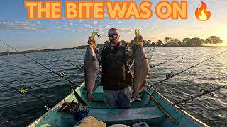Sunrise bite was on fire!