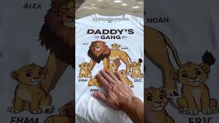 Personalized T-Shirt for Dad/Grandpa | Father’s Day Gift