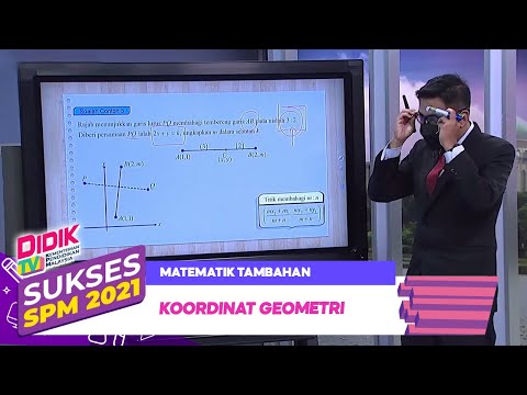 Sukses SPM (2021) | Matematik Tambahan - Koordinat Geometri