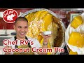 NO-BAKE MANGO COCONUT CREAM PIE