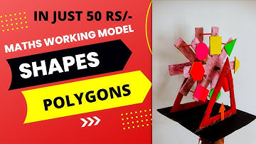 Maths shapes project model/Working model of maths for classes 3,4,5/Polygons Model