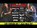 Capture de la vidéo 15 Years / 12 Bands (Nevermore/Leander Rising And Many More) - Livestream