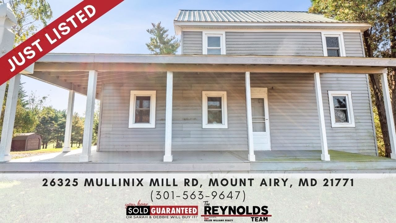 26325 Mullinix Mill Road, Mount Airy, MD 21771 The Reynolds Team (301