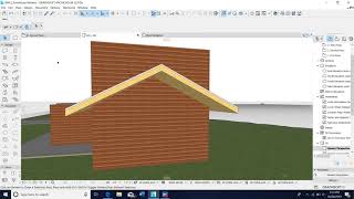 Trimming Existing Walls to Roof Line