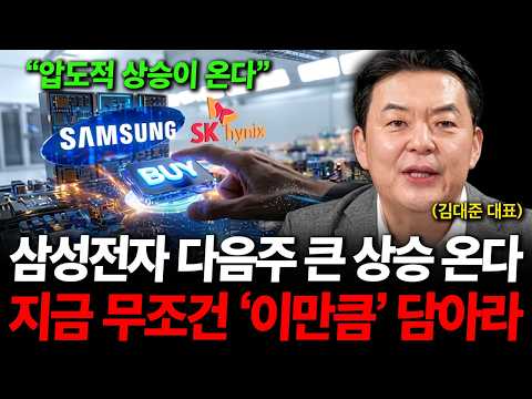 "Samsung Electronics is set for a big rally next week"—here is the exact amount you must hold rig...