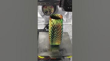 VASE 68 - RIPPLE By EXTREME3DPRINT Time Lapse on the KINGROON KP3S 3D Printer