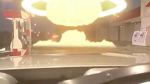 Nuke hits (Nuke send by me)