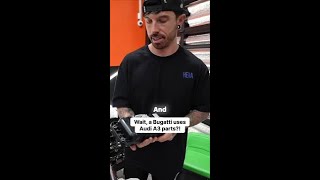 Does a Bugatti actually use Audi A3 parts? 🤯