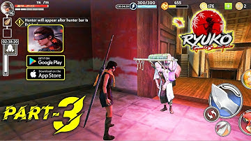 Ninja ryuko:Legend of shadow hunter gameplay walkthrough part 3 #MangleWoods