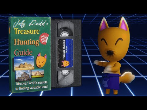 Jolly Redd's Treasure Hunting Guide | Animal Crossing Animation (found footage)