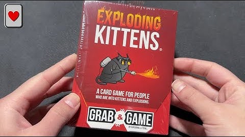 【Unbox】Exploding Kittens: Grab and Game Edition