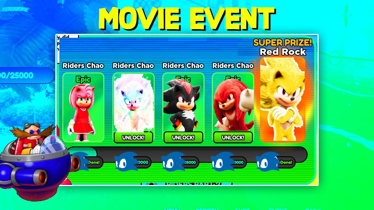 Playing as Every Character in Sonic Speed Simulator! (1 Year Anniversary  Recap) 