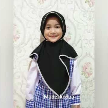 HIJAB 3 IN 1 ANAK NIQAB CADAR / KHIMAR NIQAB FATHIMAH ANAK /KHIMAR CADAR TK SD JERSEY / HIJAB SEKOLA