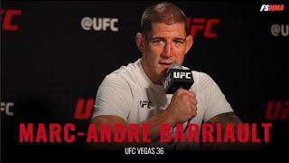 Marc-Andre Barriault UFC Vegas 36 full post-fight interview
