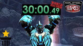 REAL STEEL WRB SPEEDRUN WORLD RECORD | Real Steel WRB