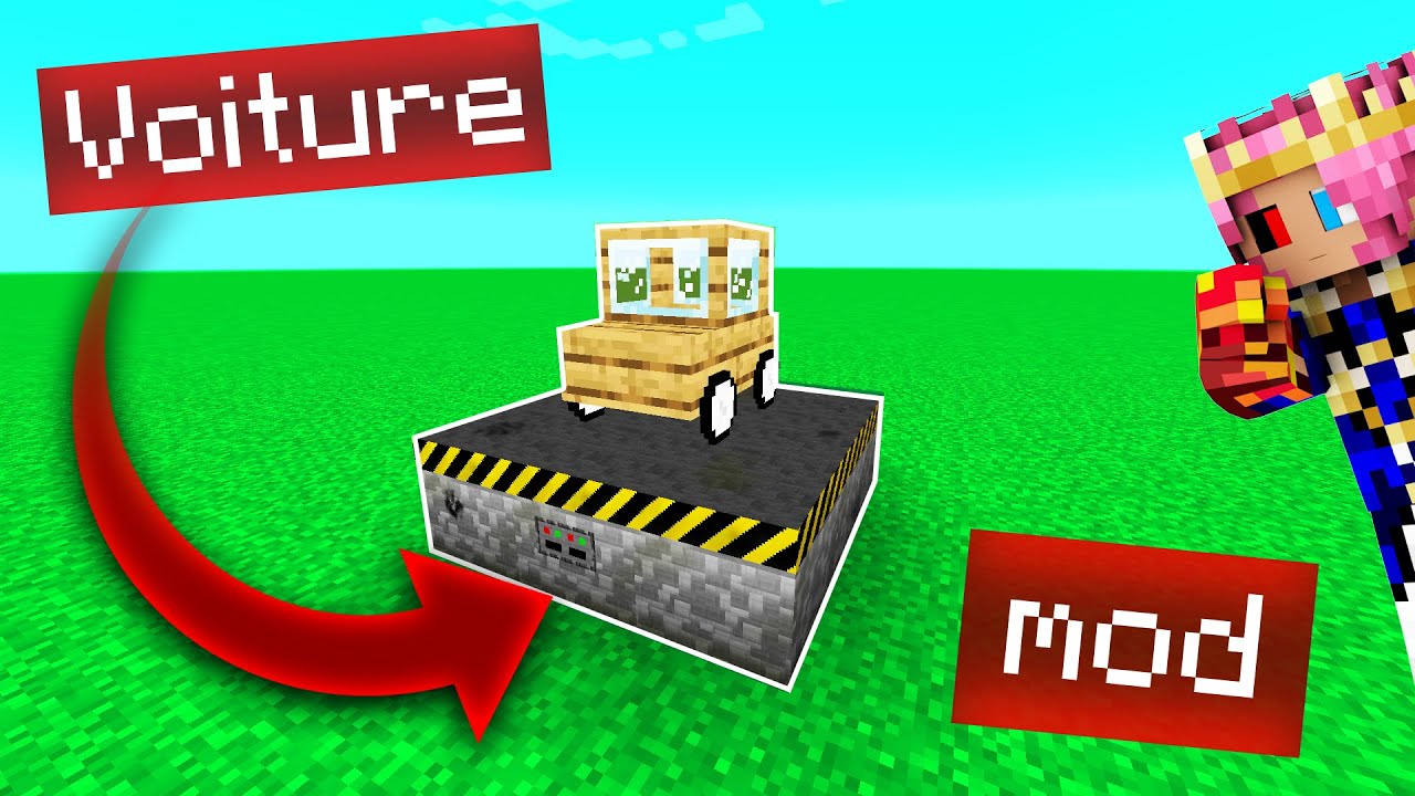 DES VOITURES SUR MINECRAFT ? ULTIMATE CAR MOD MINECRAFT 1.16.5 YouTube