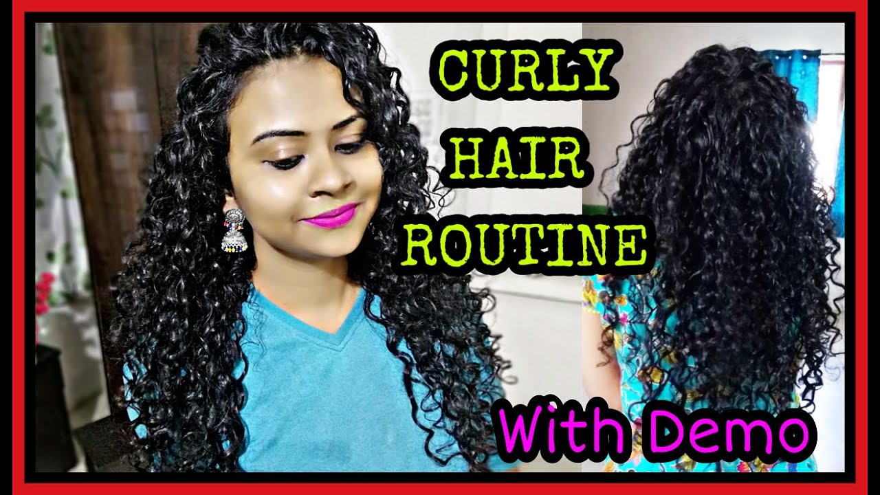 CURLY HAIR WASH DAY ROUTINE WITH AFFORDABLE PRODUCTS UNDER 350 RS 