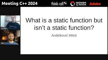 What is a static function but isn