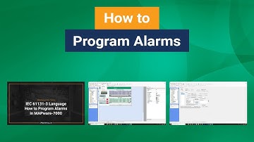 How to Program Alarms