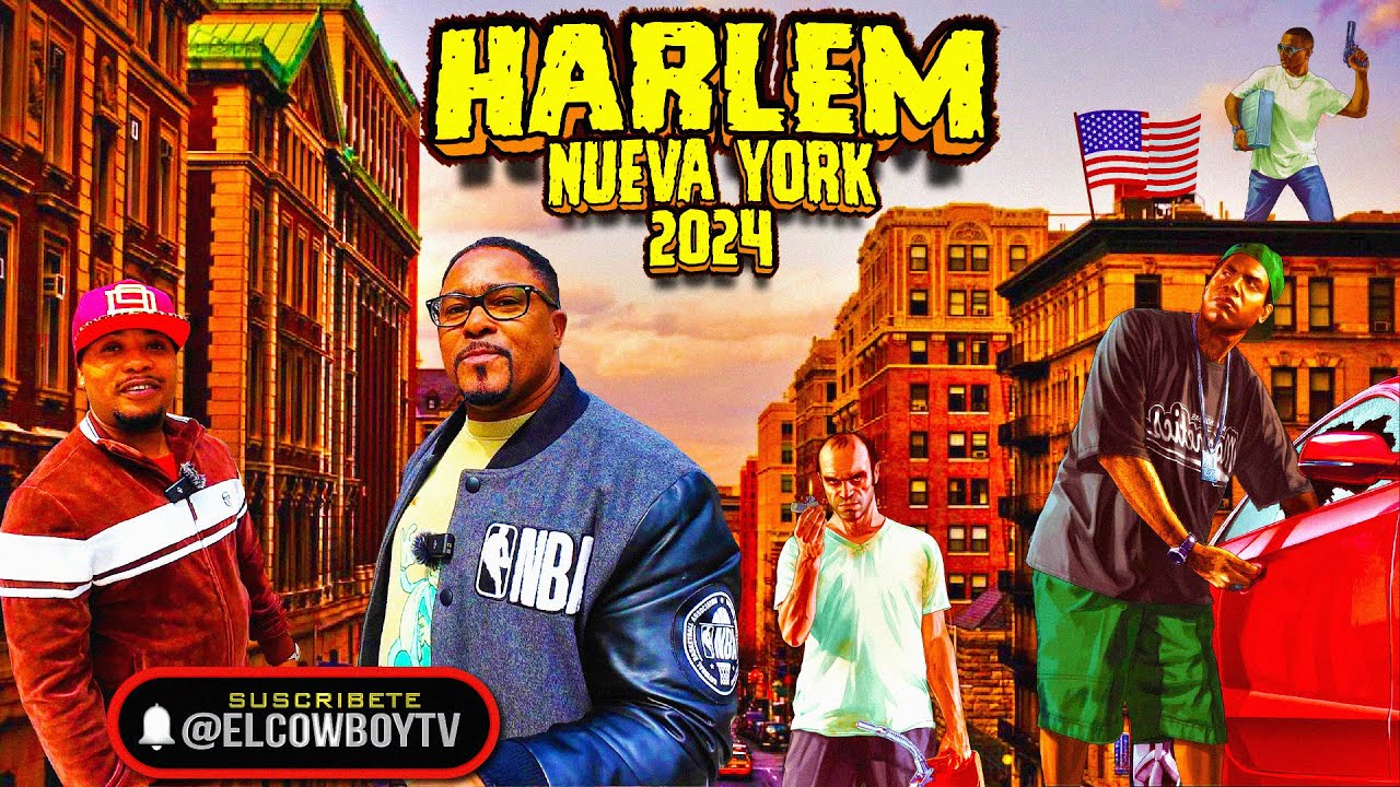 Asi estan las calles de Harlem en 2024 , El barrio mas Peligroso de Manhattan | El cowboy TV