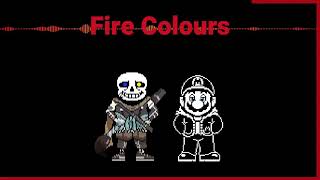Fire Colours - Vs Ink Sans & Mario Theme