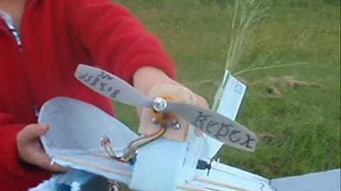 RCDOX 2010 SNOW BALL HEAD RC air plane