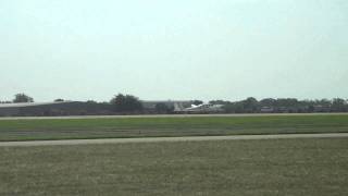 Burt Rutan's Boomerang Takeoff at EAA Airventure 2011