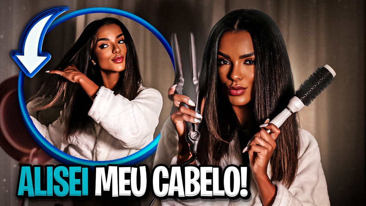 ALISEI O MEU CABELO | Brunna Gonçalves