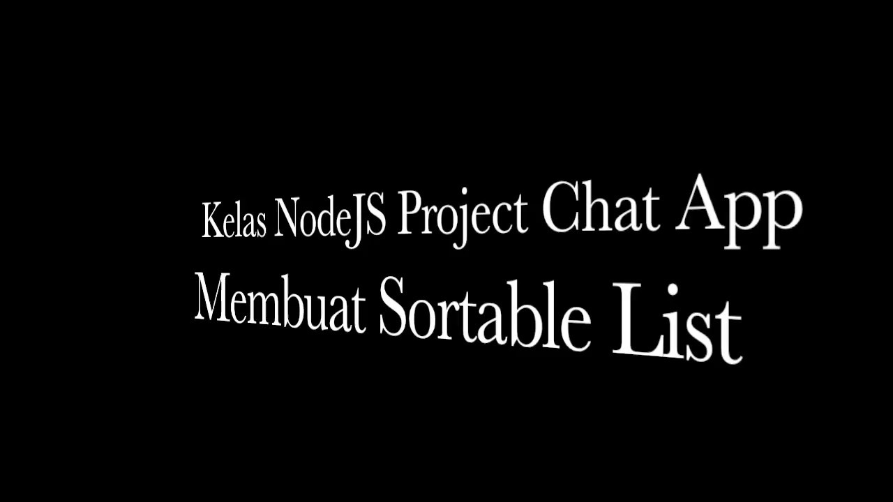 Sortablke #10 NodeJS ShopOnline - Membuat Admin page list menjadi sortable - YouTube