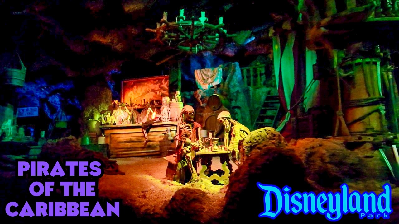 Pirates of the Caribbean Full Ride POV- A Pirate’s Life at Disneyland ...