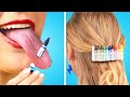 BAD HAIR DAY HACKS & SMART BEAUTY TRICKS || Funny DIY Ideas & Relatable Situations by Crafty Panda