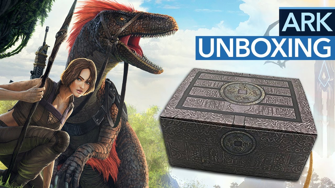 Unboxing Ark: Survival Evolved - Collector's Edition kostet viel, aber  liefert wenig - YouTube