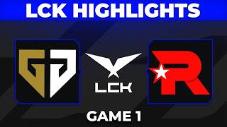 GEN vs KT Game 1 Highlights | LCK 2026 Rounds 3-4 | Gen.G vs KT Rolster