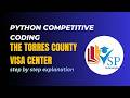 The Torres County Visa Center Coding Question in Python | Placement Logic Problem