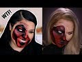 I Tried Following a Nikkietutorials Halloween Look! lol