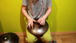 gubarev drum mini overtone bb c# d# f g g# bb c#