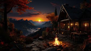 Tranquil Wilderness: Campfire Crackles and Nighttime Nature Sounds for Sleeping