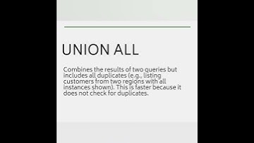 Union vs Union All || Mostly asked SQL interview question ||  SQL concepts #sql #dbms #interview